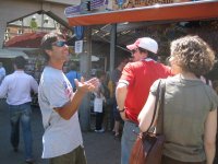 at the flower market