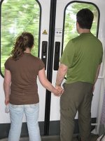David and Anna on Sbahn