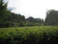 beer garden river view