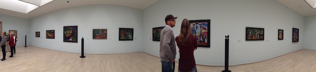 Blue Rider gallery panorama